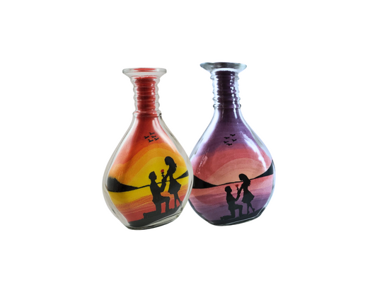 The Proposal - Sand Art Bottle - 100% Handmade - Special Edition